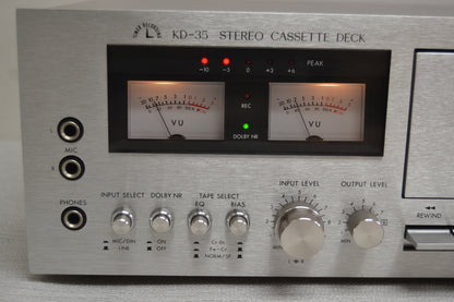 JVC KD-35 Single Cassette Deck * Fully Serviced * New Belts