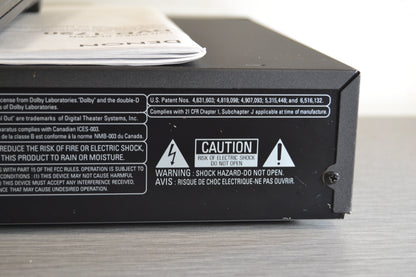 Denon DVD-1720 CD/DVD Player * Remote * Manual