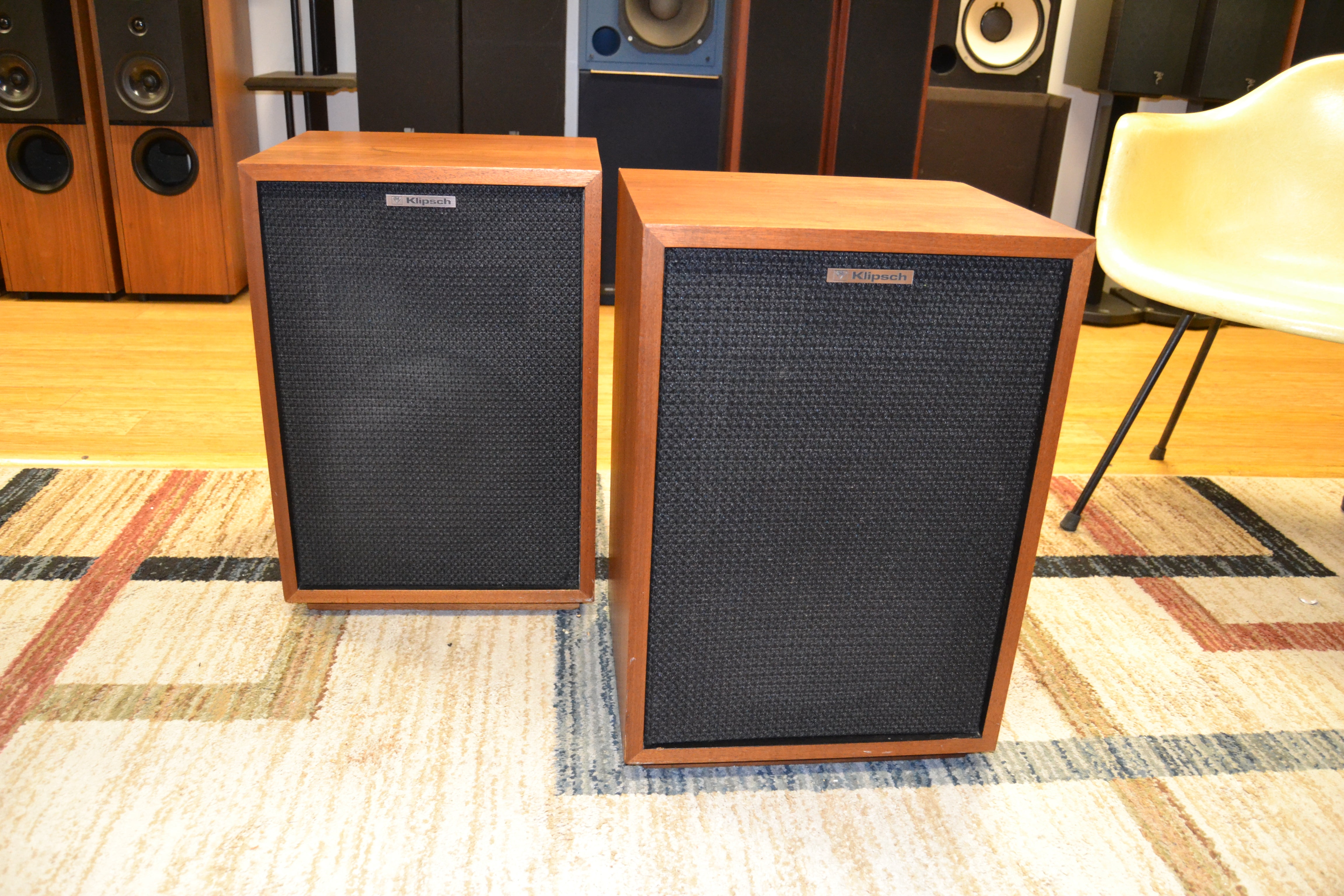 Klipsch Heresy 1976 HWO Walnut * Fully Serviced *