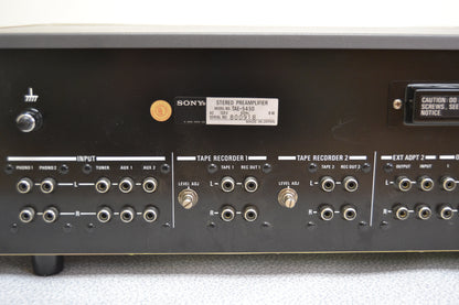 Sony TAE-5450  Stereo Pre Amplifier (1975-78) * Fully Serviced