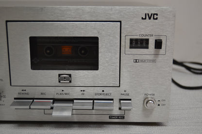 JVC KD-35 Single Cassette Deck * Fully Serviced * New Belts