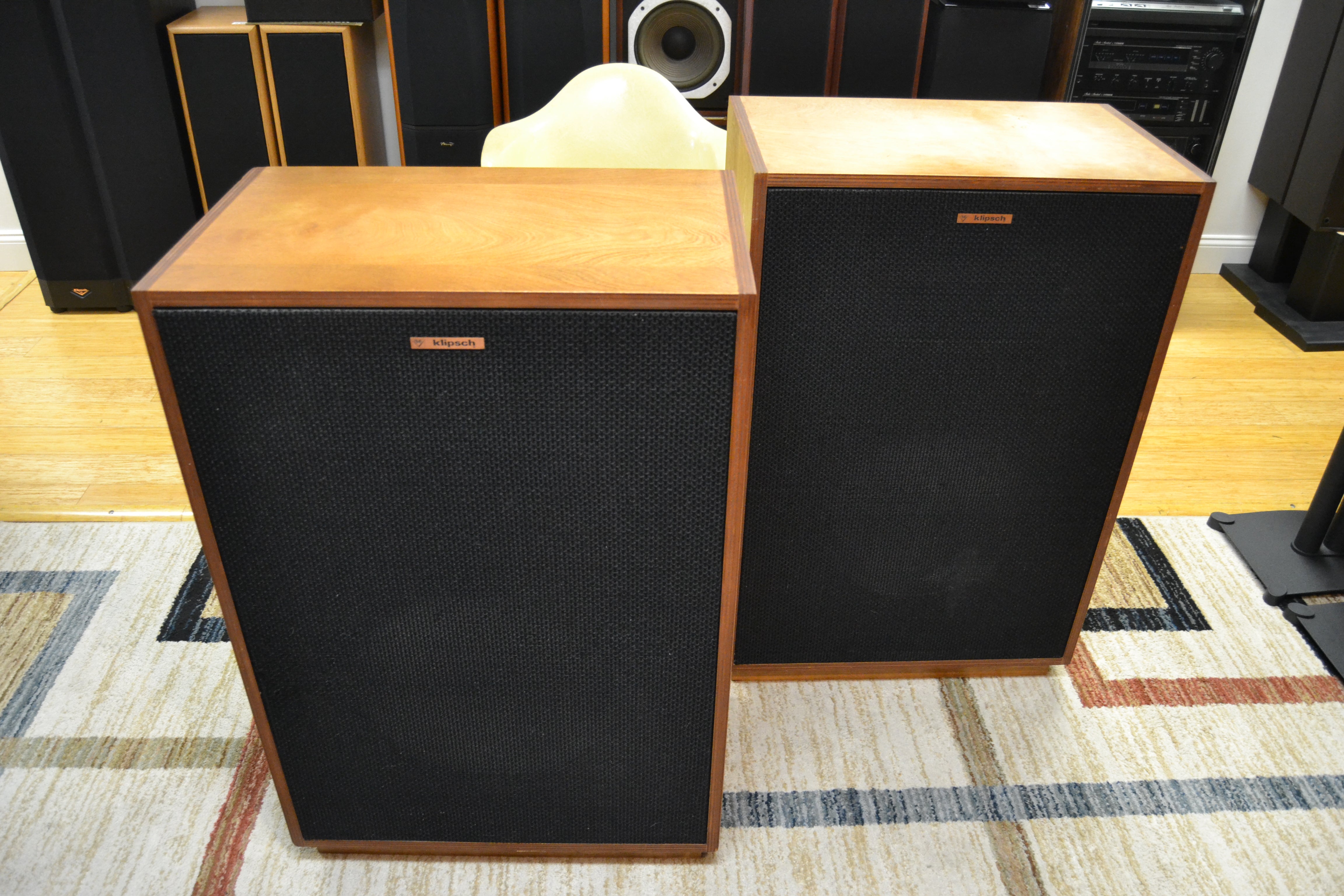 1979 Klipsch Cornwall Speakers * Oak