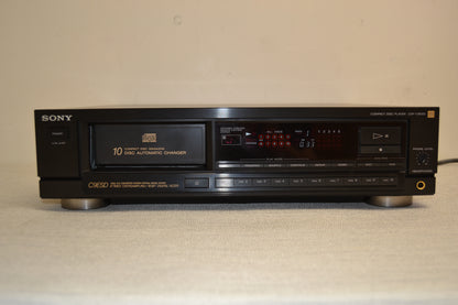 Sony CDP-C9 ESD * CD Changer * 10 Disc Cartridge * ES Line * Fully Serviced * New Belts