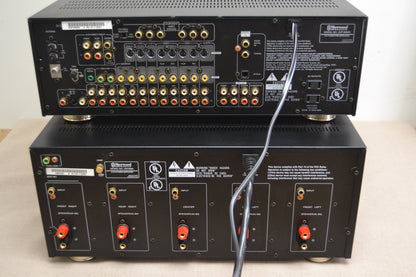 Sherwood Newcastle Set * AM-9080n 5 Channel Amp * AVP-9080R Pre-Tuner * 120x5 RMS*