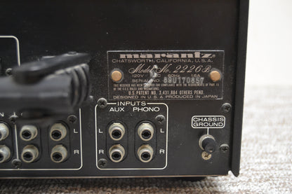 Marantz 2226B Stereo Receiver * 29W RMS * Fully Serviced * LED Upgraded