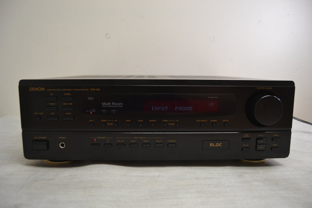 Denon DRA-395 Stereo Receiver * 80W RMS * Fully Serviced
