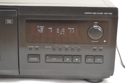 Sony Compact Disc Player CDP-CX53 Mega Storage 50 + 1 * Fully Serviced *