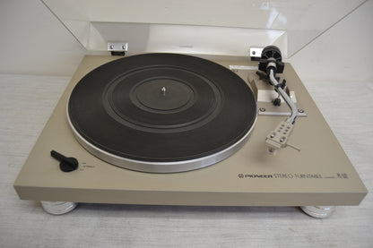 Pioneer PL-512 Belt Drive Turntable * Fully Serviced * NEW AT3600 Cartridge