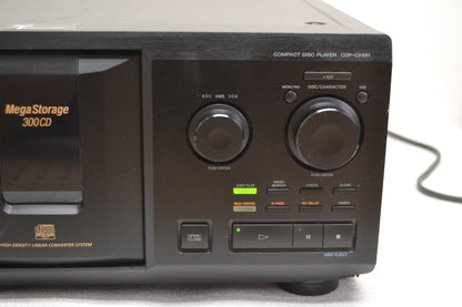 Sony CDP-CX691 CD Changer 300 Discs * Fully Serviced * New Belts