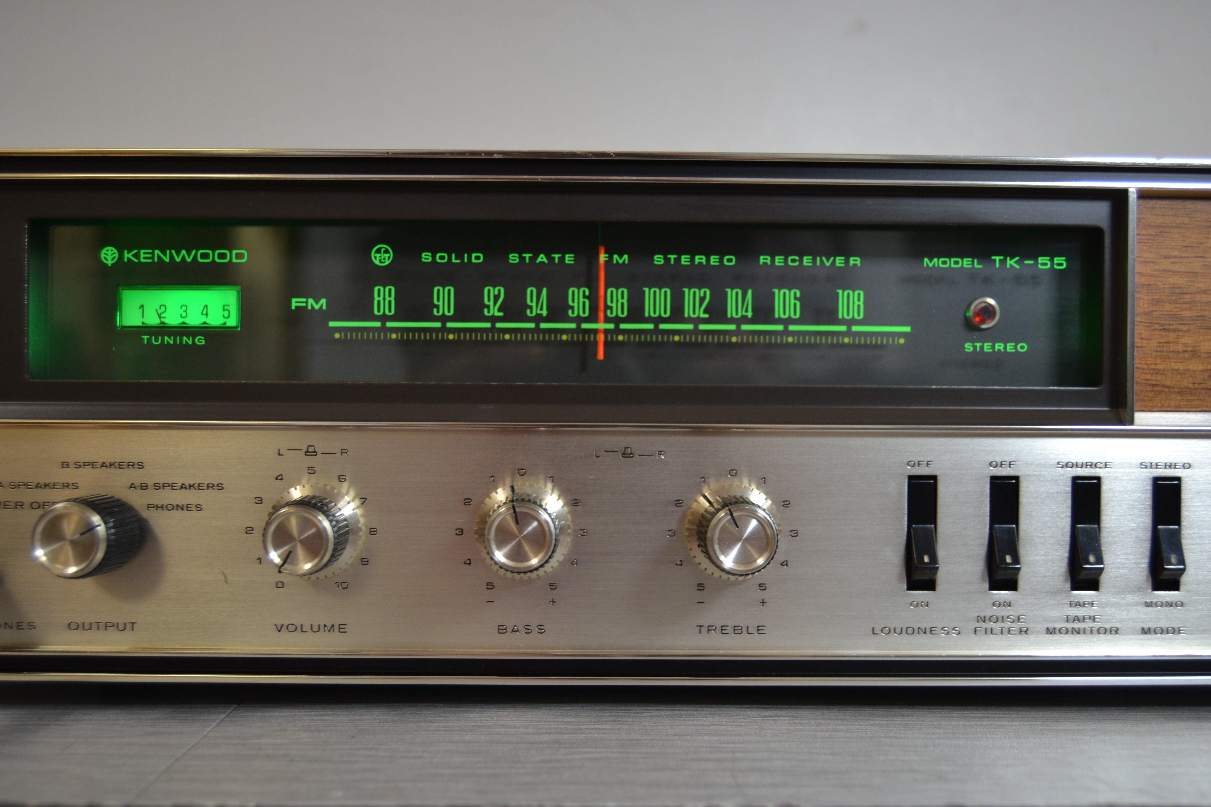Kenwood TK-55 Stereo Receiver * 20W RMS * 1968 – The Turntable Store