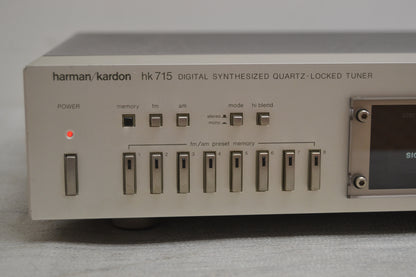 Harman Kardon HK-715 Stereo Tuner * Fully Serviced to Factory Specs