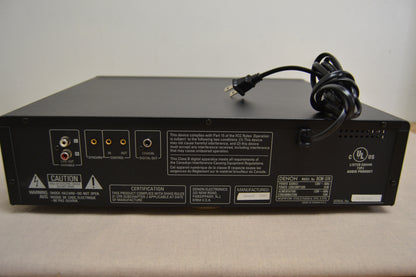 Denon DCM-370 CD Carousel 5 Discs * Box * Remote (not working )