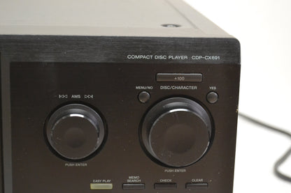 Sony CDP-CX691 CD Changer 300 Discs * Fully Serviced * New Belts