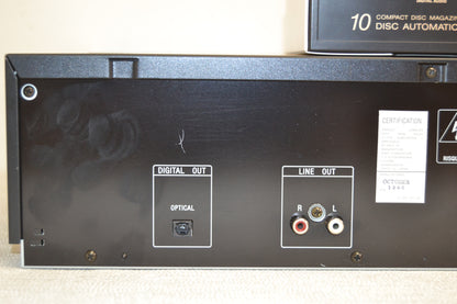 Sony CDP-C9 ESD * CD Changer * 10 Disc Cartridge * ES Line * Fully Serviced * New Belts