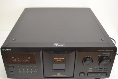 Sony CDP-CX691 CD Changer 300 Discs * Fully Serviced * New Belts