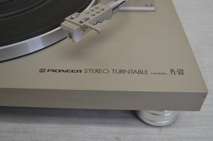 Pioneer PL-512 Belt Drive Turntable * Fully Serviced * NEW AT3600 Cartridge