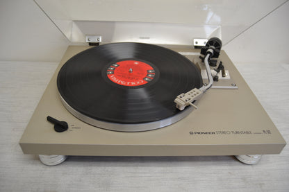 Pioneer PL-512 Belt Drive Turntable * Fully Serviced * NEW AT3600 Cartridge