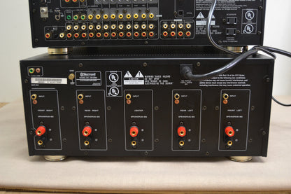 Sherwood Newcastle Set * AM-9080n 5 Channel Amp * AVP-9080R Pre-Tuner * 120x5 RMS*