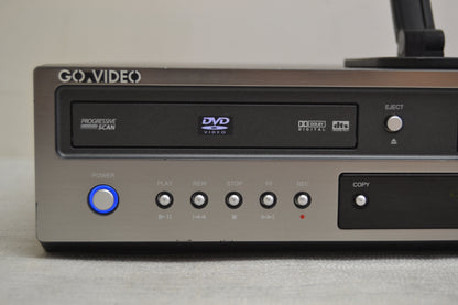 GoVideo DV2130 DVD/VHS Combo Player * 4 Heads HiFi * Remote * Fully Serviced