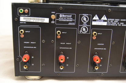 Sherwood Newcastle Set * AM-9080n 5 Channel Amp * AVP-9080R Pre-Tuner * 120x5 RMS*