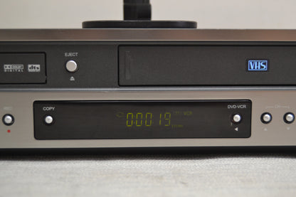 GoVideo DV2130 DVD/VHS Combo Player * 4 Heads HiFi * Remote * Fully Serviced