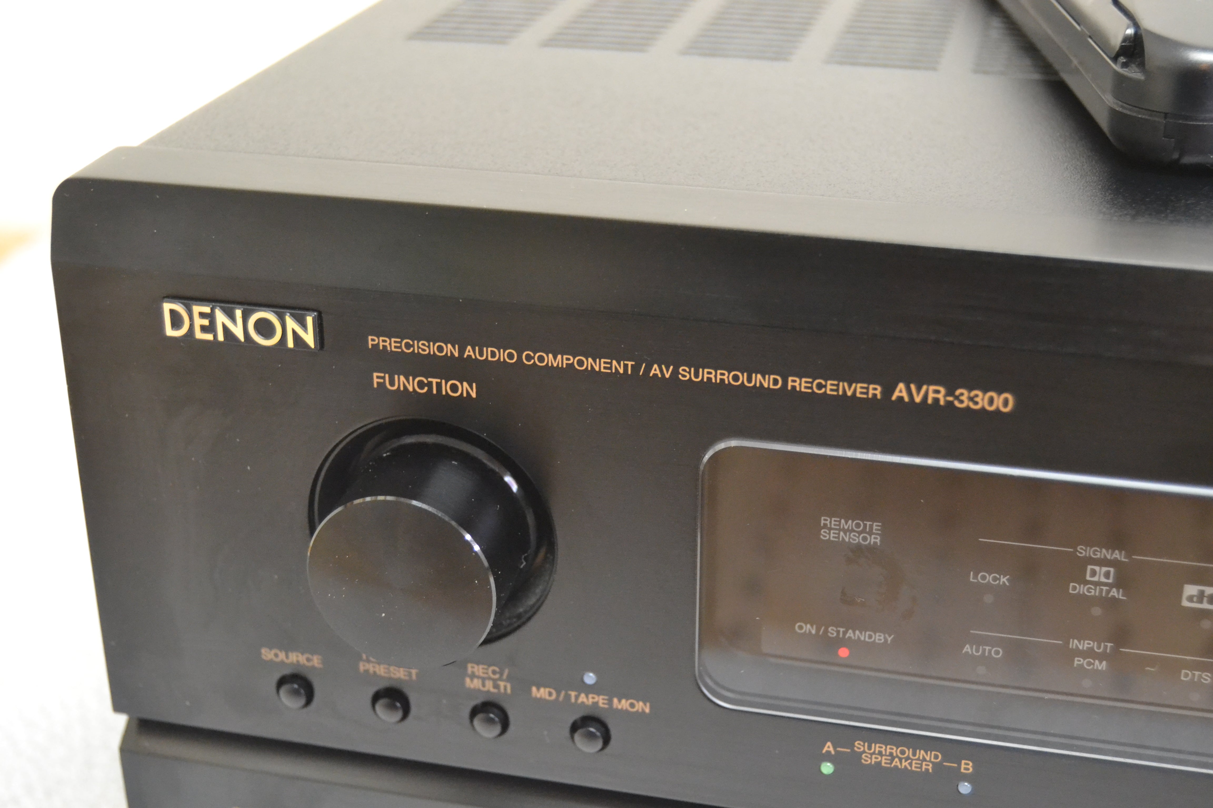 Denon AVR-3300 Stereo Receiver * 105W RMS * 2000 * Remote – The
