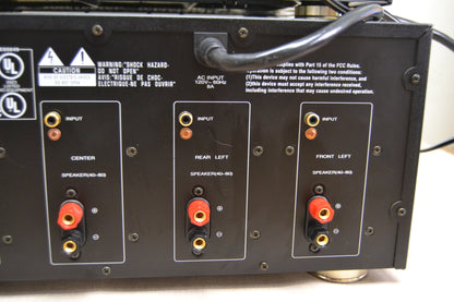 Sherwood Newcastle Set * AM-9080n 5 Channel Amp * AVP-9080R Pre-Tuner * 120x5 RMS*