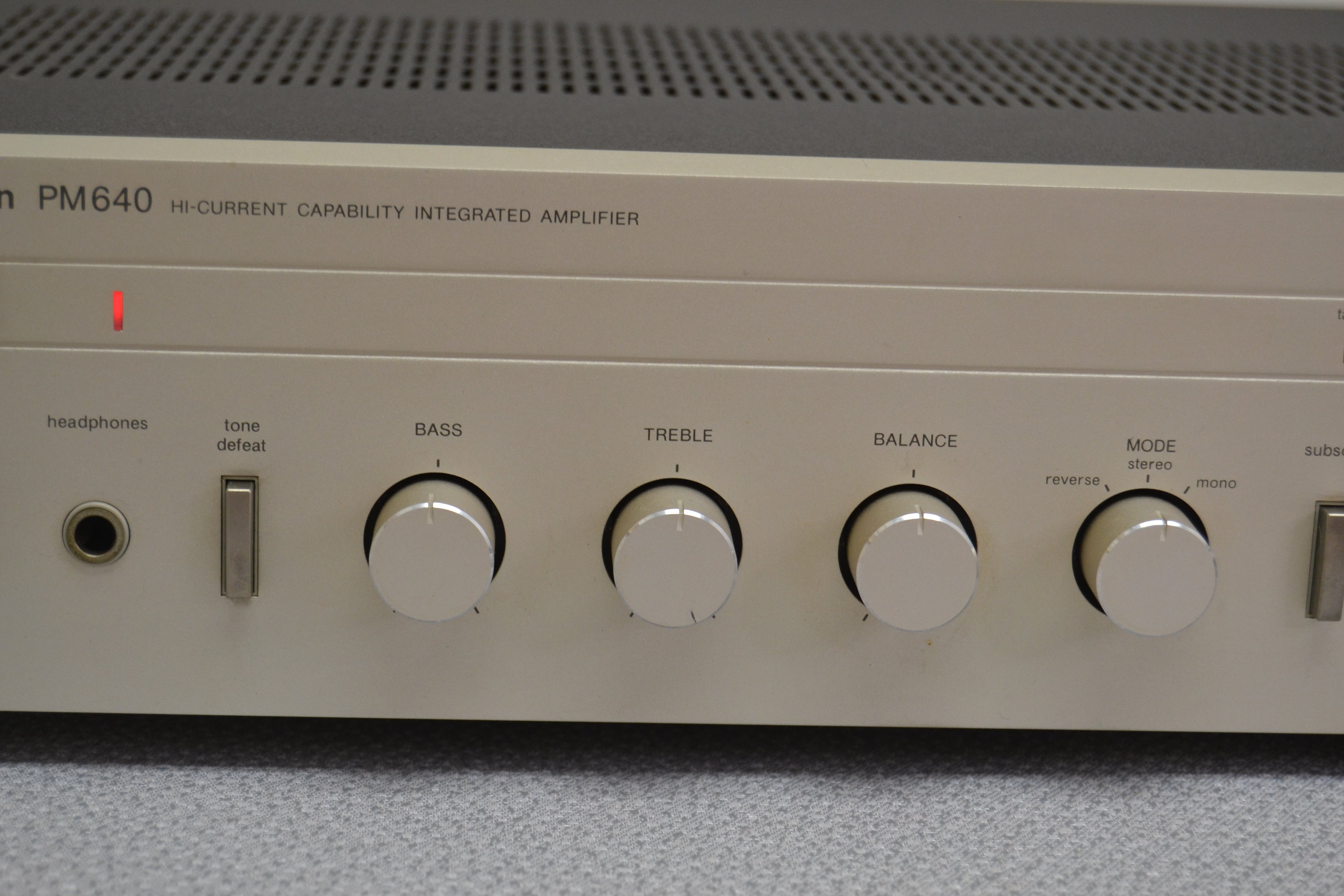 Harman Kardon PM640 Stereo Integrated Amplifier * 35W RMS * 1983