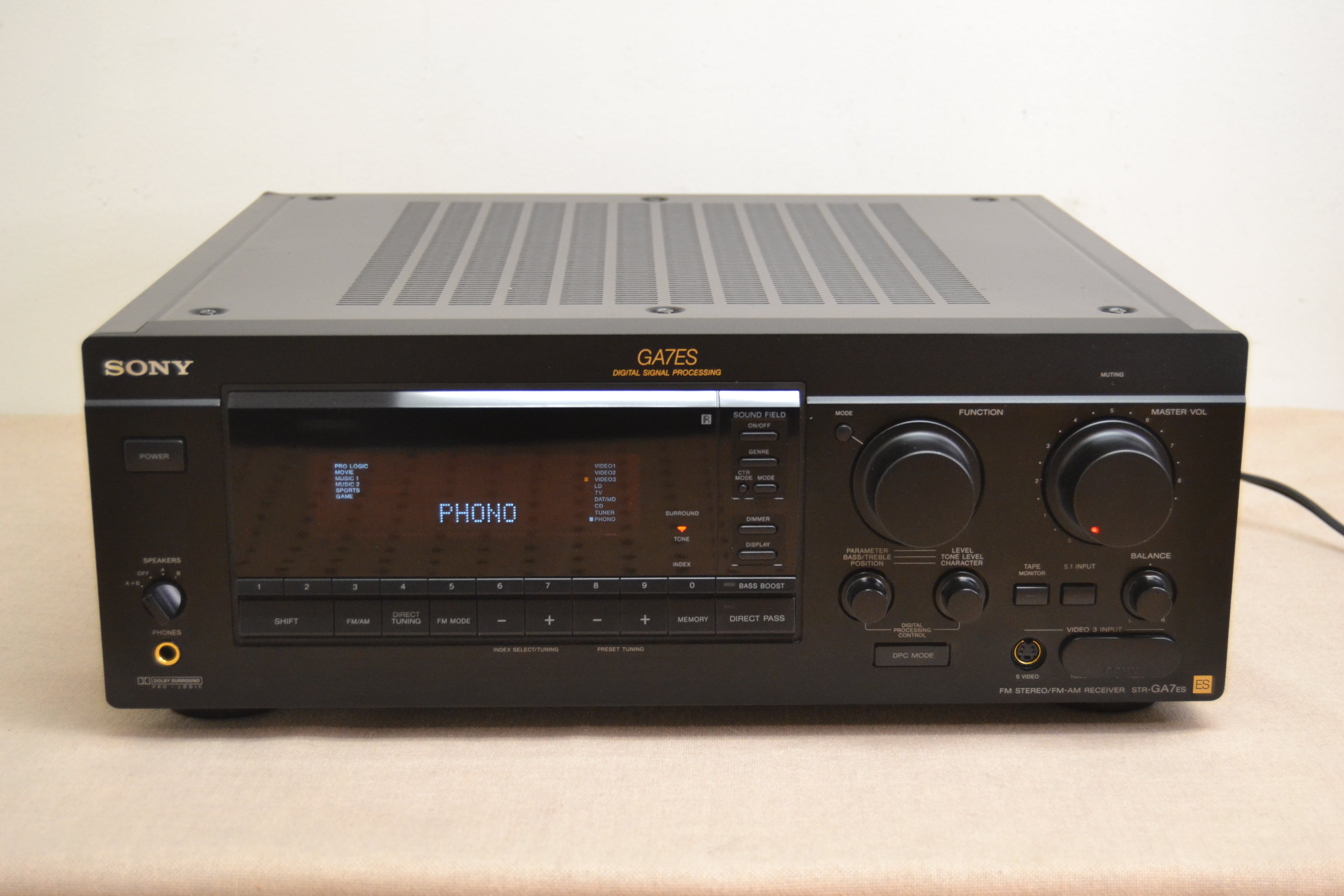 Sony STR-GA7ES Stereo Receiver * 90W RMS * 1996
