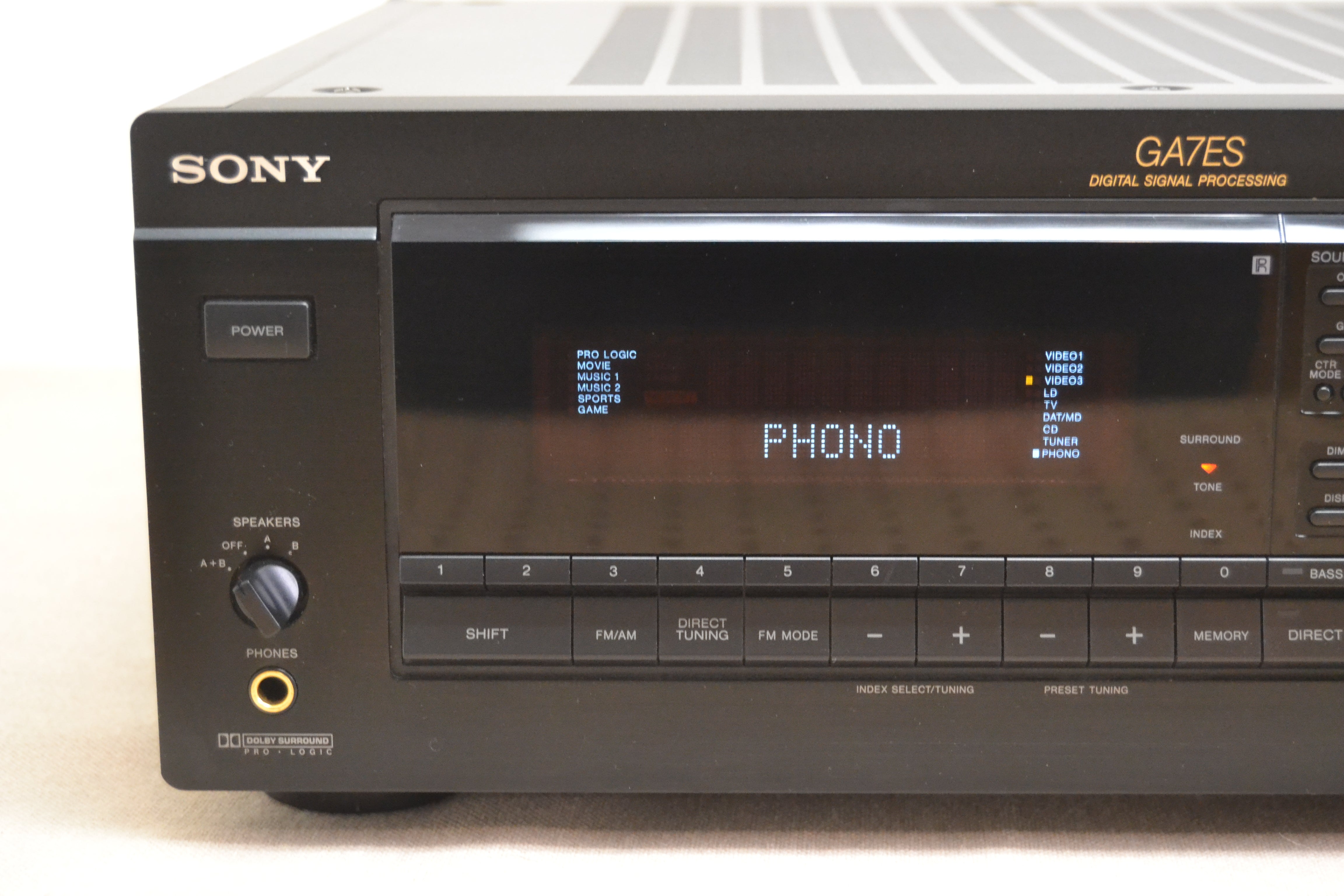 Sony STR-GA7ES Stereo Receiver * 90W RMS * 1996