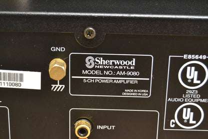 Sherwood Newcastle Set * AM-9080n 5 Channel Amp * AVP-9080R Pre-Tuner * 120x5 RMS*