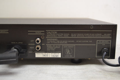 Harman Kardon HK-715 Stereo Tuner * Fully Serviced to Factory Specs