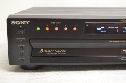 Sony DVP-NC655P 5-disc carousel DVD/CD changer with progressive scan * Fully Serviced * New Belts