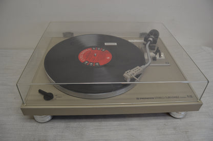 Pioneer PL-512 Belt Drive Turntable * Fully Serviced * NEW AT3600 Cartridge