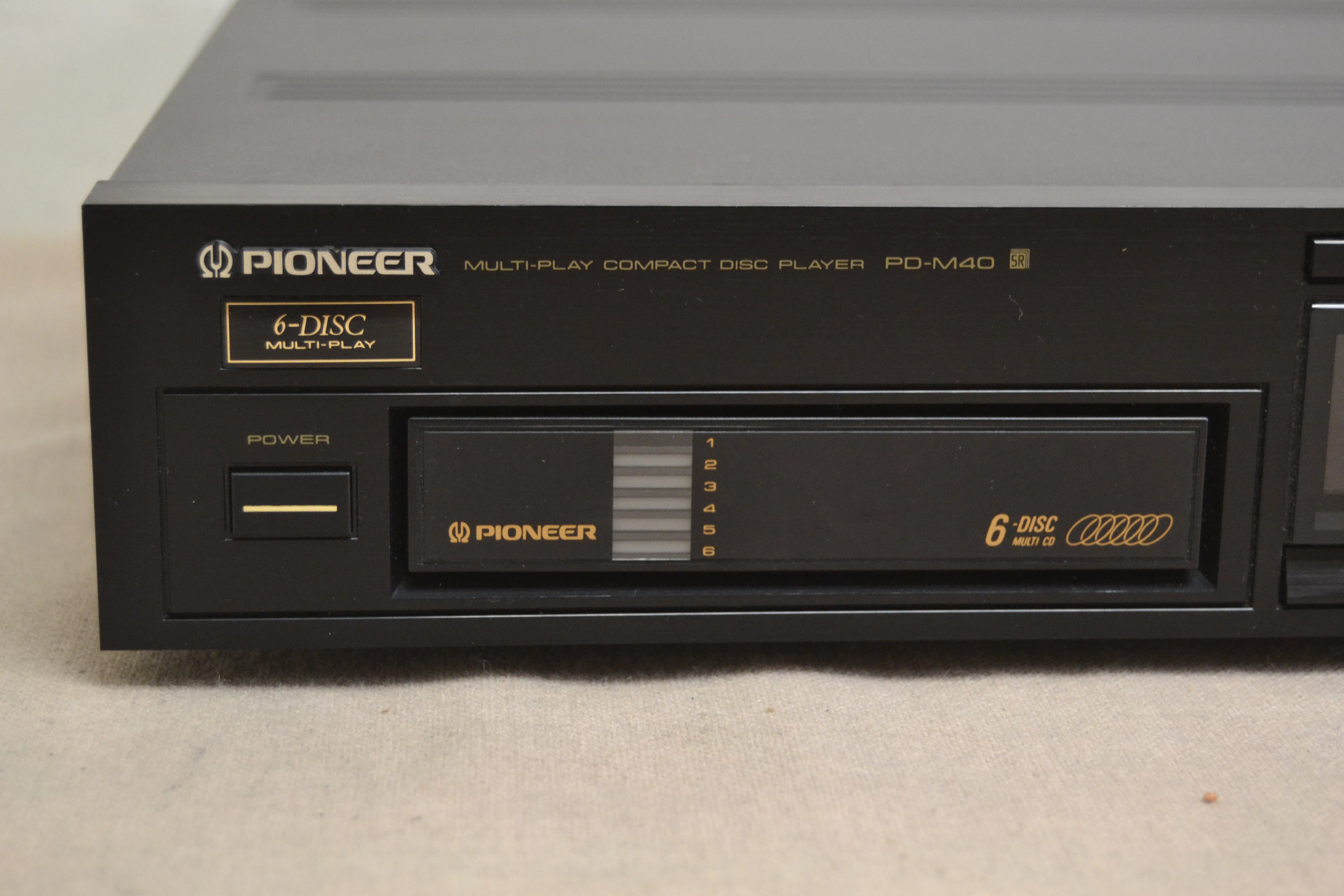 Pioneer PD-M40 CD Changer * 6 Disc Cartridge * Fully Serviced * New Belts * LOCAL SALE Only