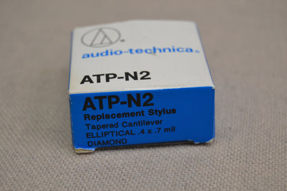 Audio Technica ATP-N2 Elliptical Replacement Stylus * New Old Stock * SEE PICS !!!