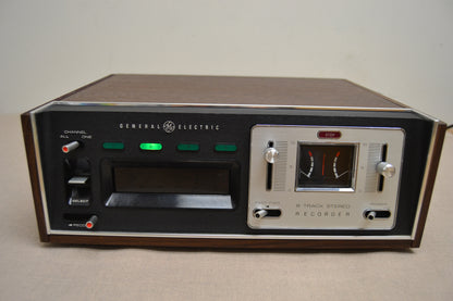 GE General Electric TA-600A * 8 Track Player/Recorder * Fully Serviced * New Belts