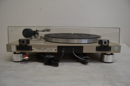 Pioneer PL-512 Belt Drive Turntable * Fully Serviced * NEW AT3600 Cartridge
