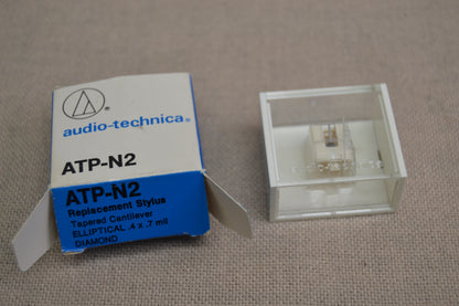 Audio Technica ATP-N2 Elliptical Replacement Stylus * New Old Stock * SEE PICS !!!