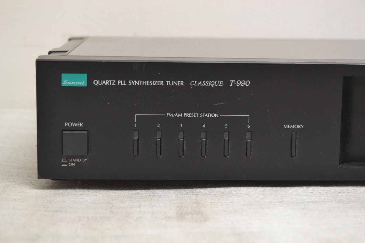 Sansui T-990 Stereo Tuner * Fully Serviced to factory Specs