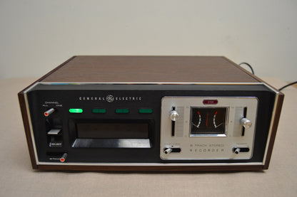 GE General Electric TA-600A * 8 Track Player/Recorder * Fully Serviced * New Belts