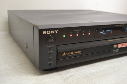 Sony DVP-NC655P 5-disc carousel DVD/CD changer with progressive scan * Fully Serviced * New Belts