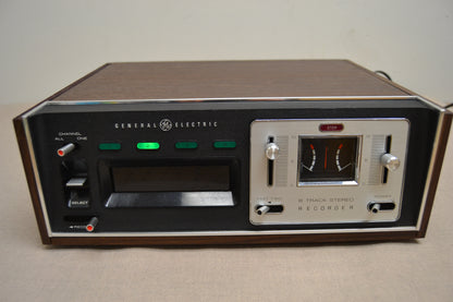 GE General Electric TA-600A * 8 Track Player/Recorder * Fully Serviced * New Belts