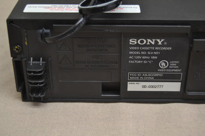 Sony SLV-N51 Video Cassette Recorder * Fully Serviced * New Belts