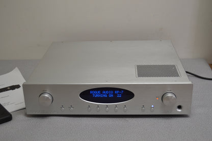 Rouge Audio RP-7 Tube Stereo Preamplifier * Store Demo Unit in MINT Condition * Box