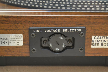 Pioneer PL-530 Direct Drive Turntable * 1976-1978 * Fully Automatic