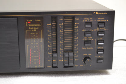 Nakamichi BX-300 Stereo Cassette Deck * 3 Heads * Fully Serviced * New Belts