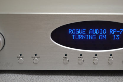Rouge Audio RP-7 Tube Stereo Preamplifier * Store Demo Unit in MINT Condition * Box