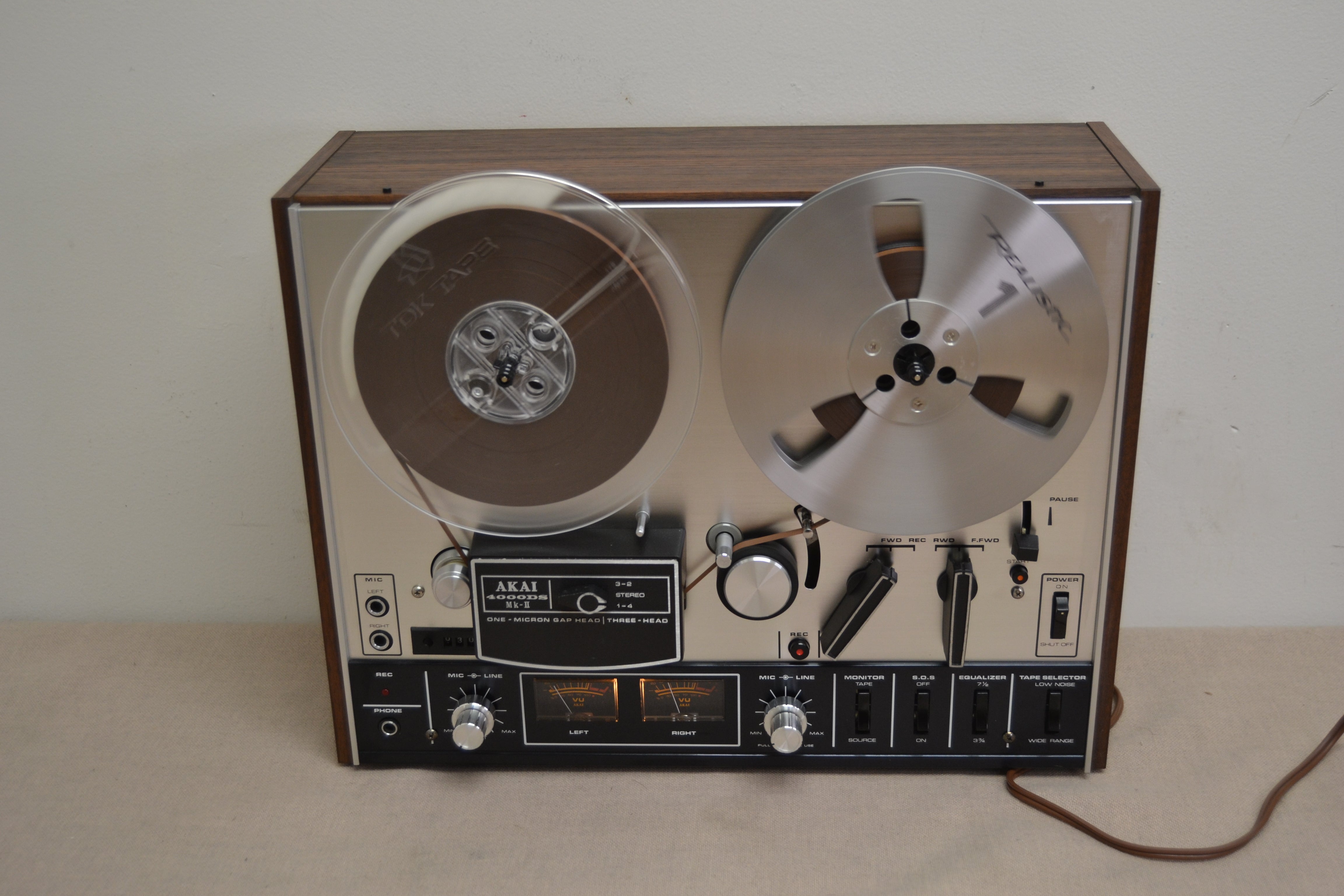 Akai 4000DS MKII Reel to Reel Deck * Fully Serviced * New Belts