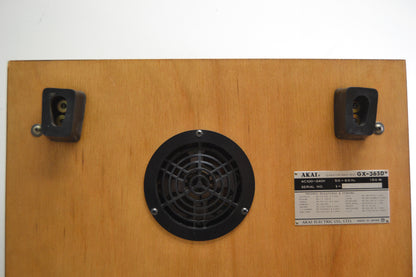 Akai GX-365D Reel to Reel Deck * Wood Box with Cover * Fully Serviced